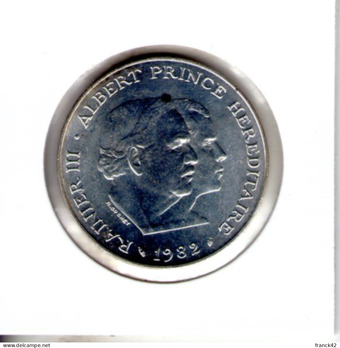 Monaco. 100 Francs 1982 - 1960-2001 Nouveaux Francs