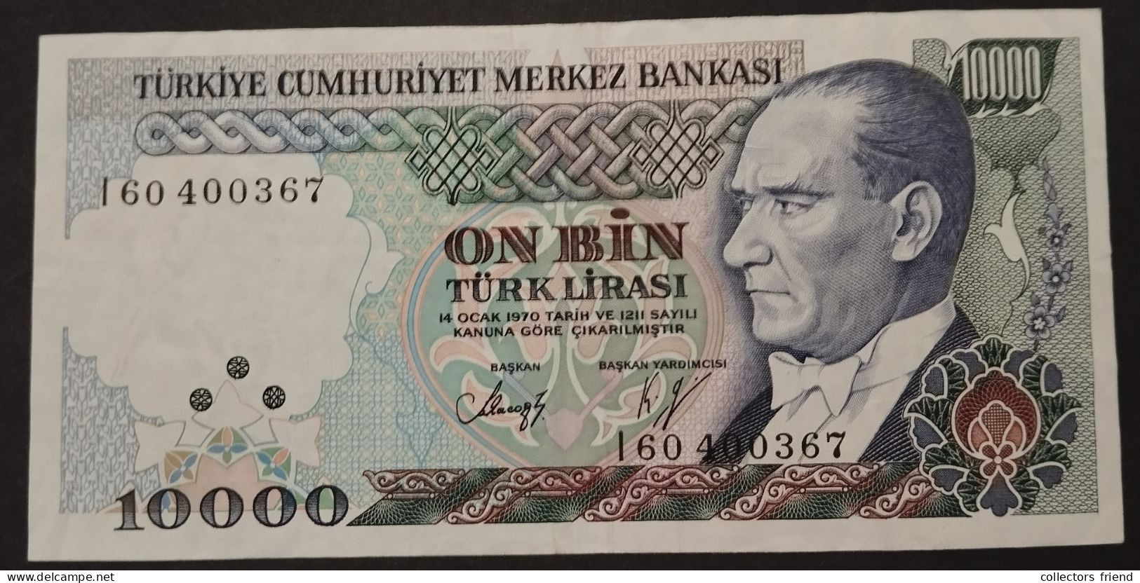 Turkey - 10 000 Lira 1970 - Turkey