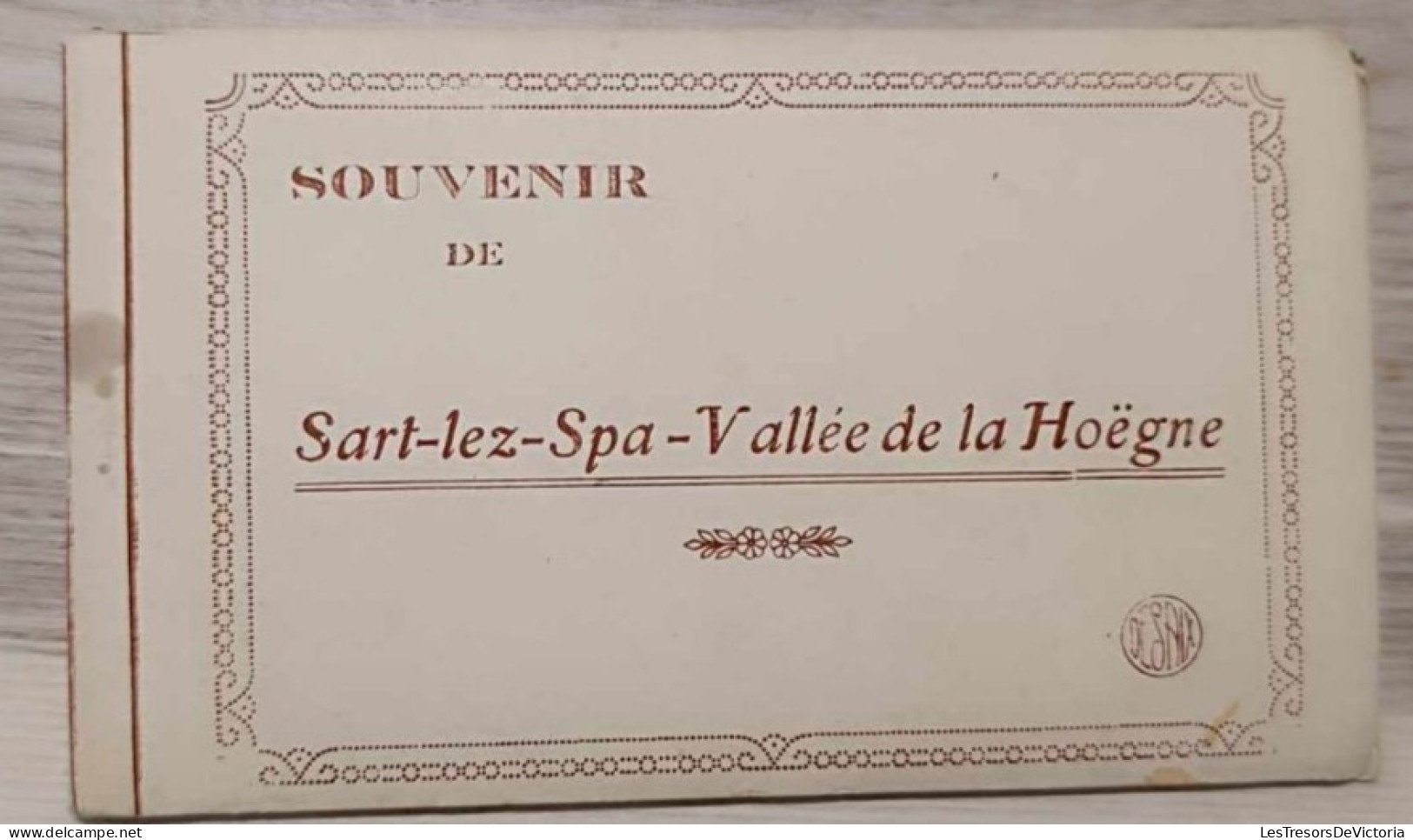 Carnet De Cartes Complet - Souvenir De Sart Lez Spa - Vallée De La Hoëgne - Editions Desaix - Cartes Postales Anciennes - Spa