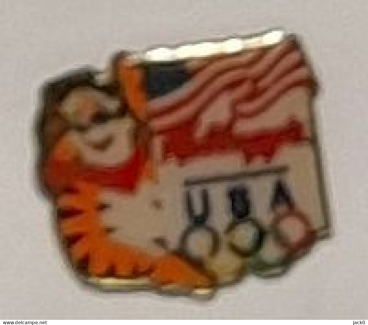 Pin's  Sport  J.O  U S A  1992   Avec  Sponsor  Kellogg's - Olympic Games