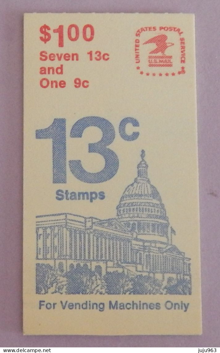 USA CARNET DE 8 TIMBRES NEUFS SC 1623a  ANNEE 1977 - Ungebraucht