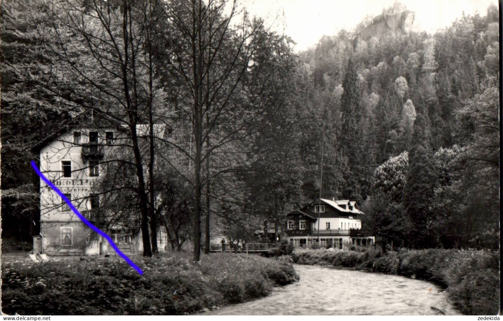 H0663 - Hohnstein - Betriebsferienheim VEB Fernsehtechnik Mansfeldkombinat - Verlag Hans Pritzel - Hohnstein (Saechs. Schweiz)