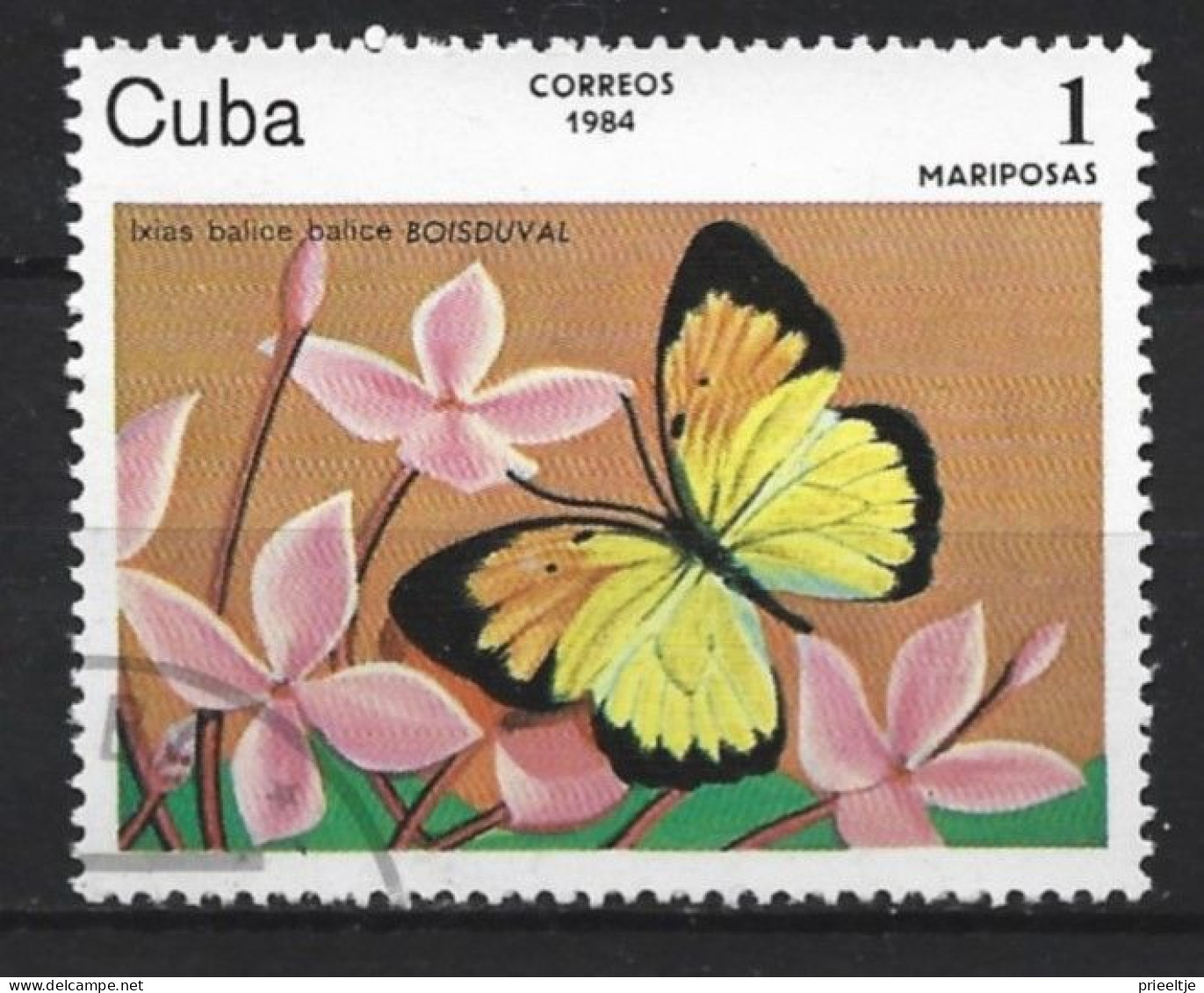 Cuba 1984 Butterfly Y.T. 2515 (0) - Usados