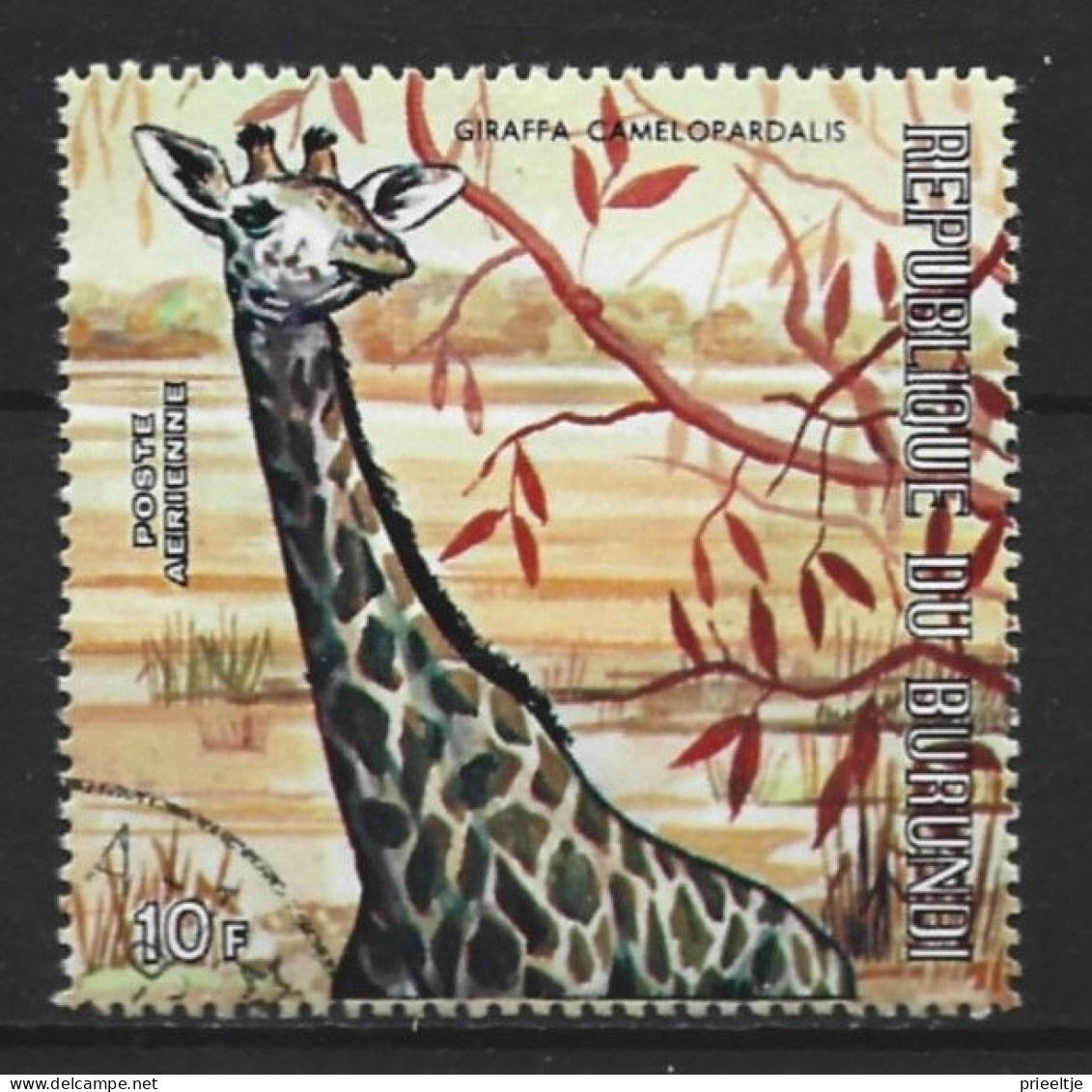 Burundi 1971 Fauna  Y.T. A194 (0) - Usati
