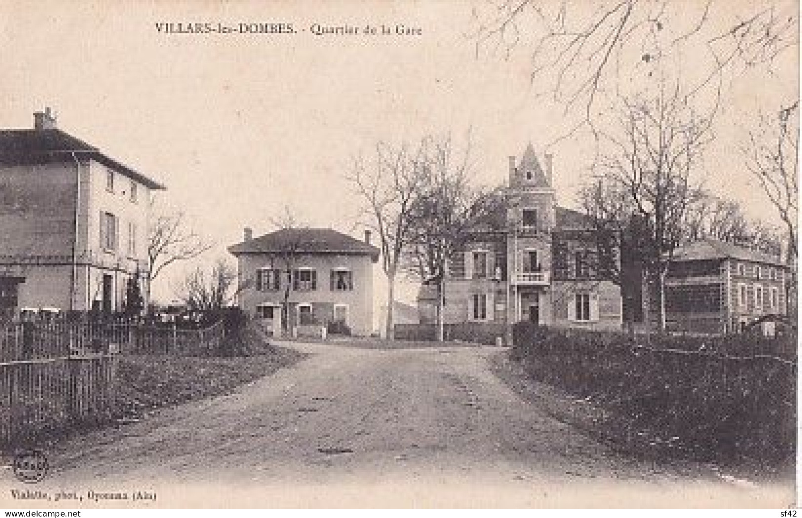 VILLARS LES DOMBES                 QUARTIER DE LA GARE - Villars-les-Dombes