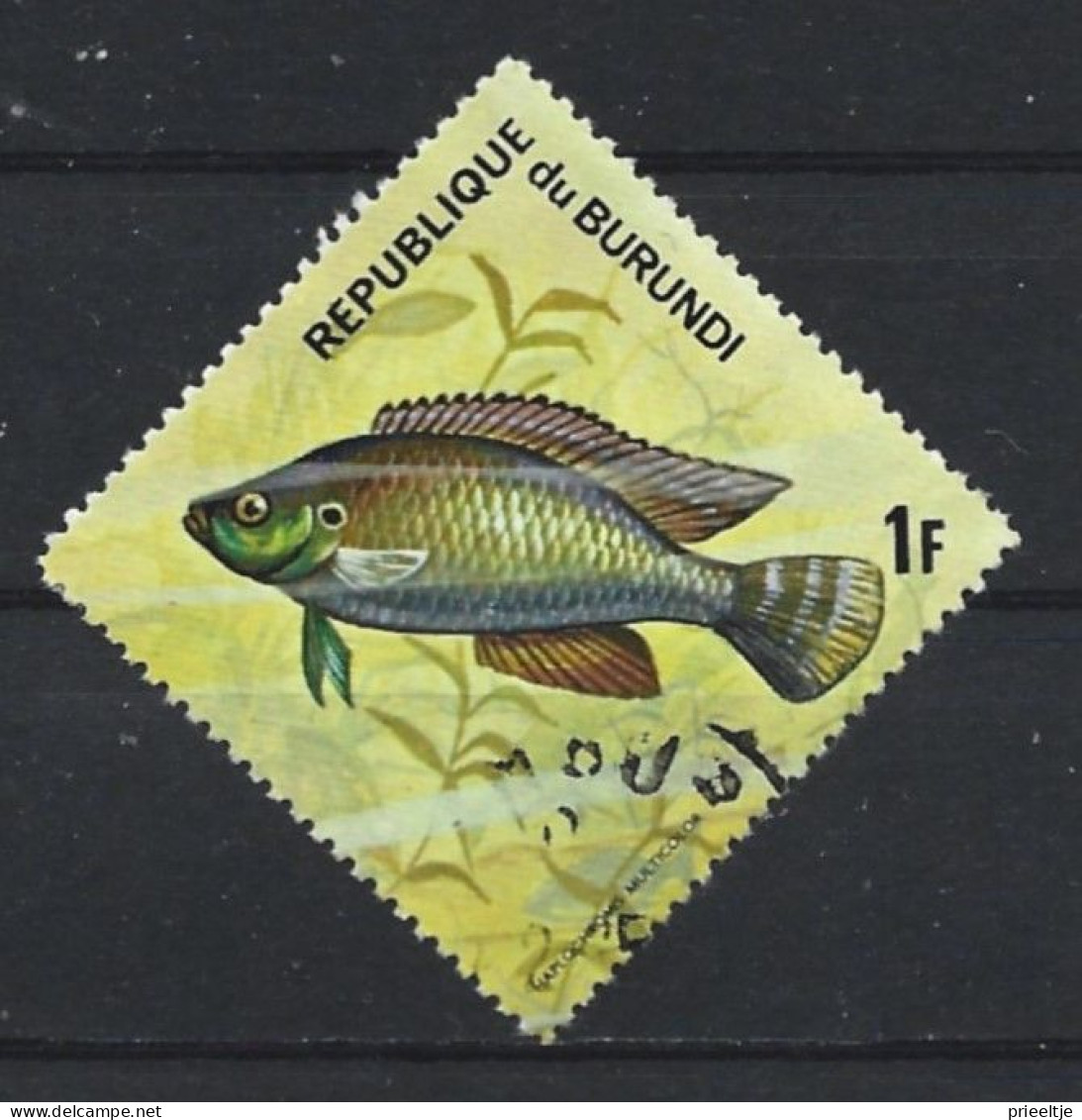 Burundi 1974 Fish   Y.T.  588 (0) - Used Stamps