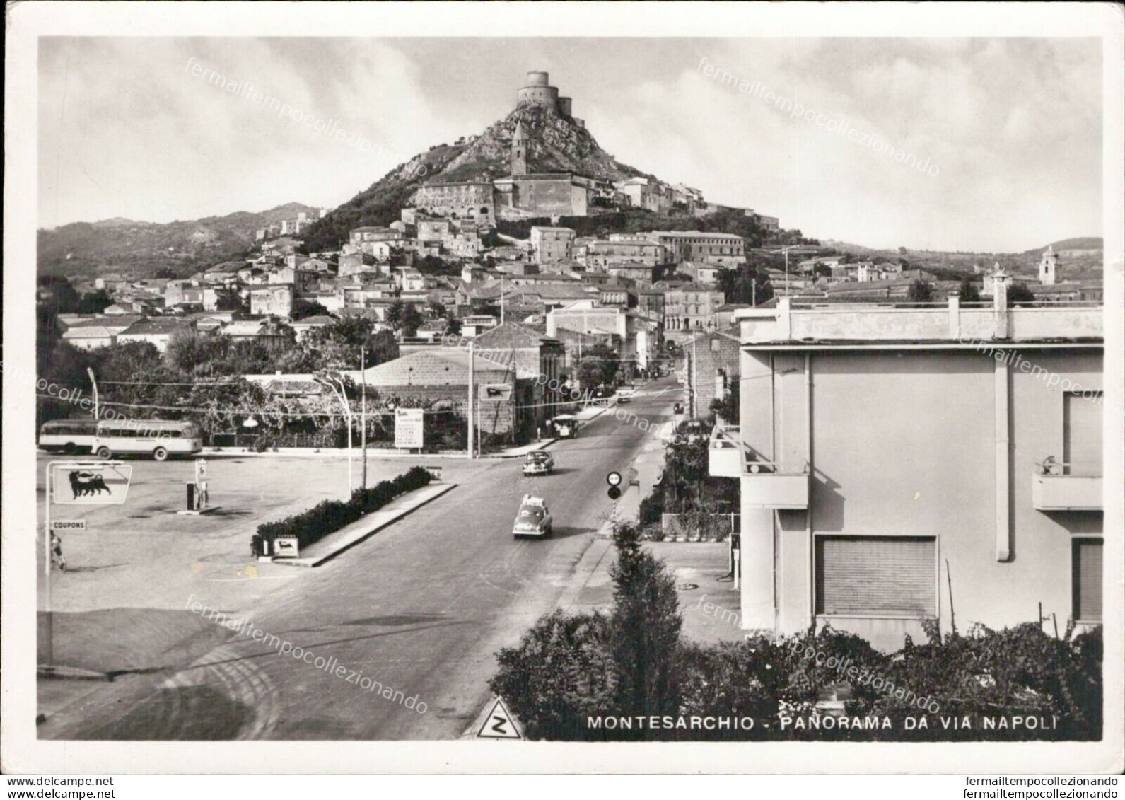 Ai134 Cartolina Montesarchio Panorama Da Via Napoli Provincia Di Benevento - Benevento