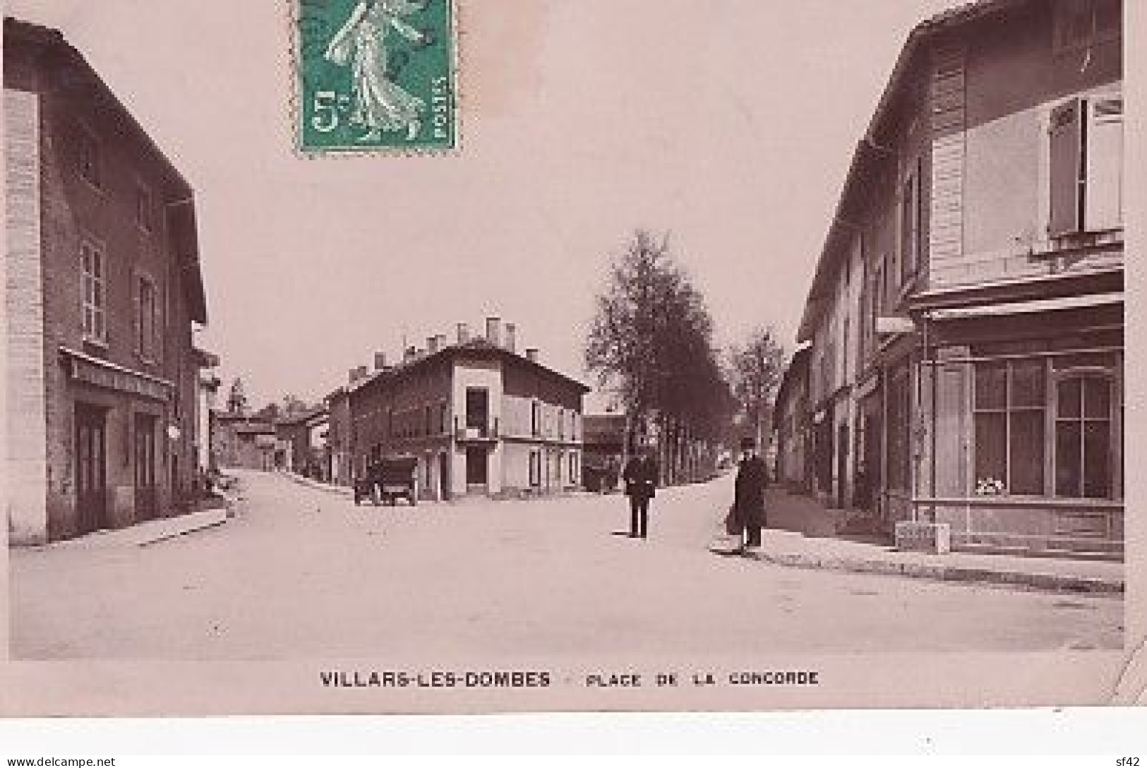 VILLARS LES DOMBES                PLACE DE LA CONCORDE - Villars-les-Dombes