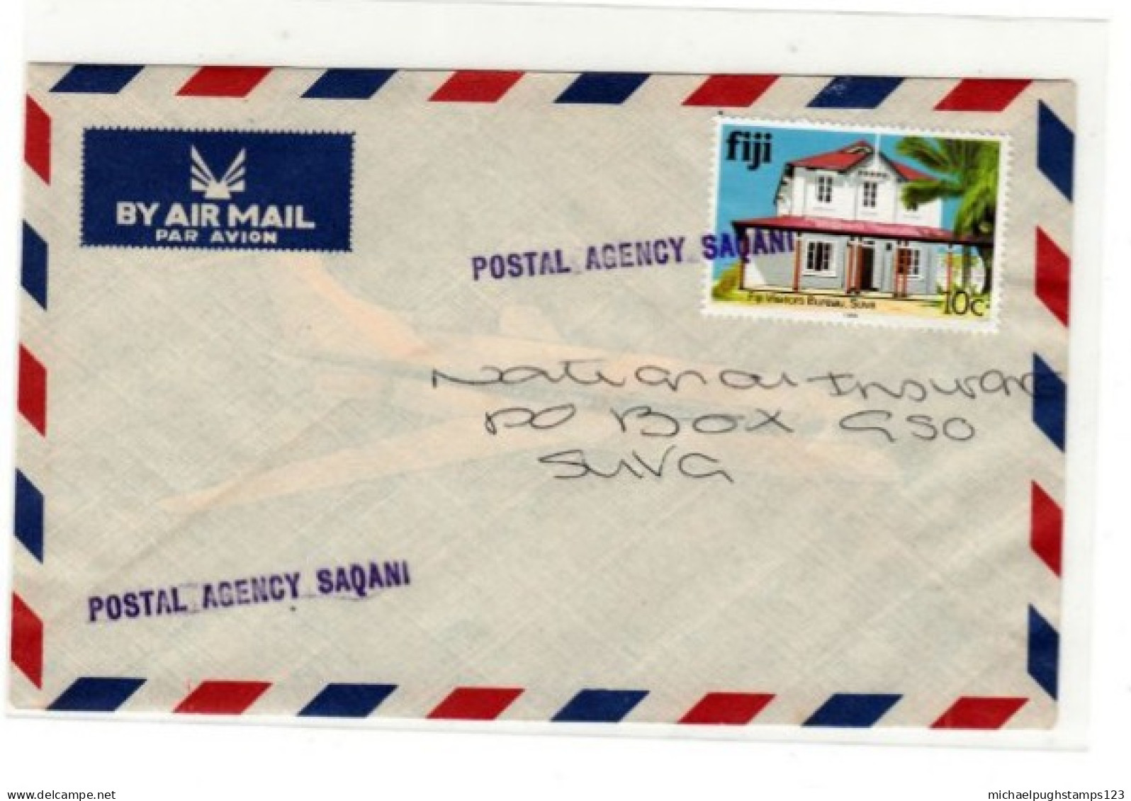 Fiji / Postmarks / Saqani - Fiji (1970-...)