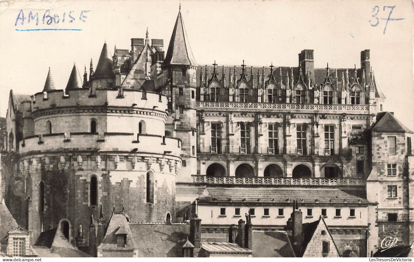 FRANCE - Amboise - Le Château - Monument Historique Bâti Par Charles VIII Et Louis XII - Carte Postale Ancienne - Amboise