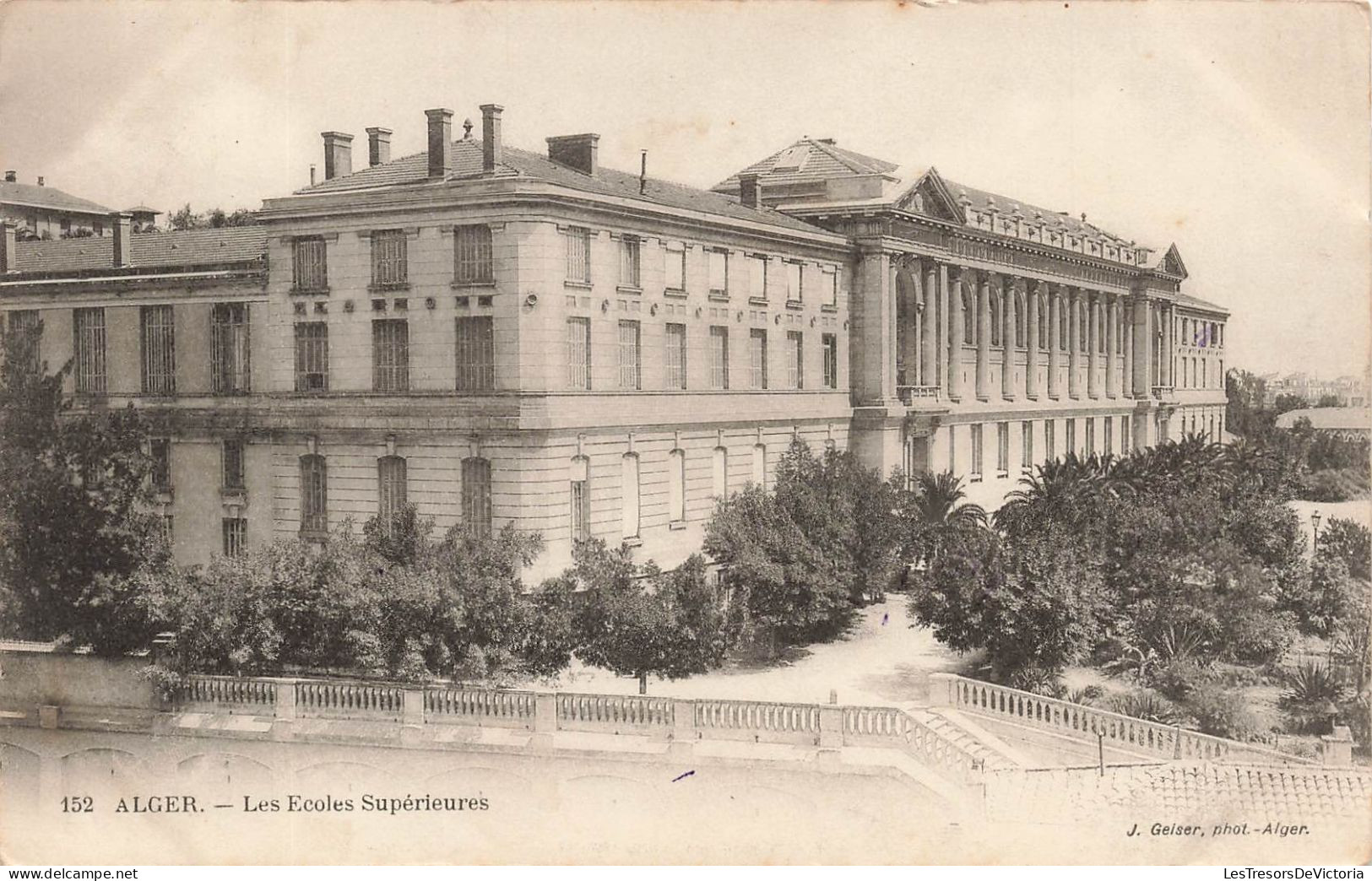 ALGERIE - Alger - Vue Sur Les écoles Supérieures - Carte Postale Ancienne - Algerien