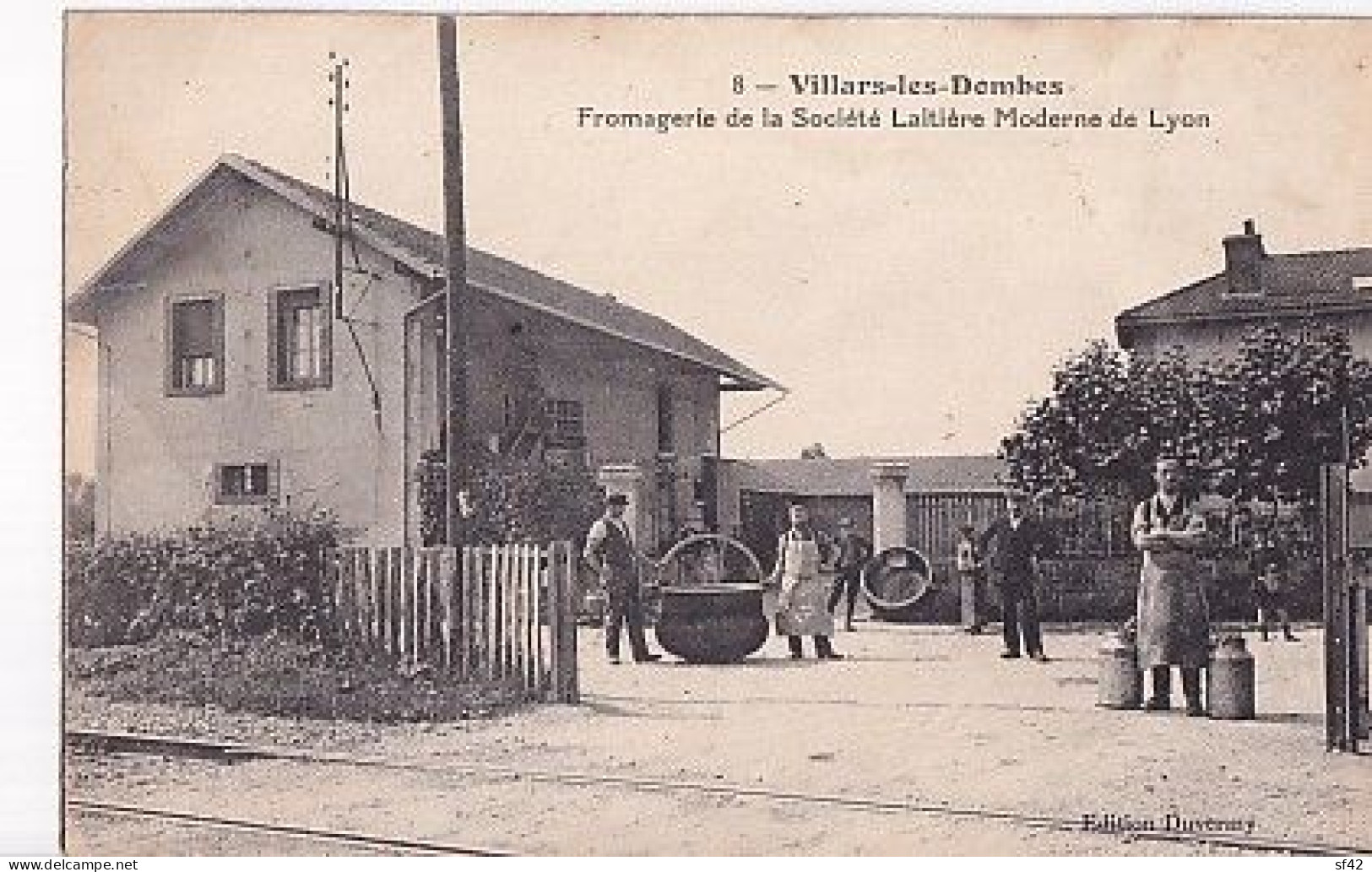 VILLARS LES DOMBES           FROMAGERIE DE LA SOCIETE LAITIERE MODERNE DE LYON - Villars-les-Dombes