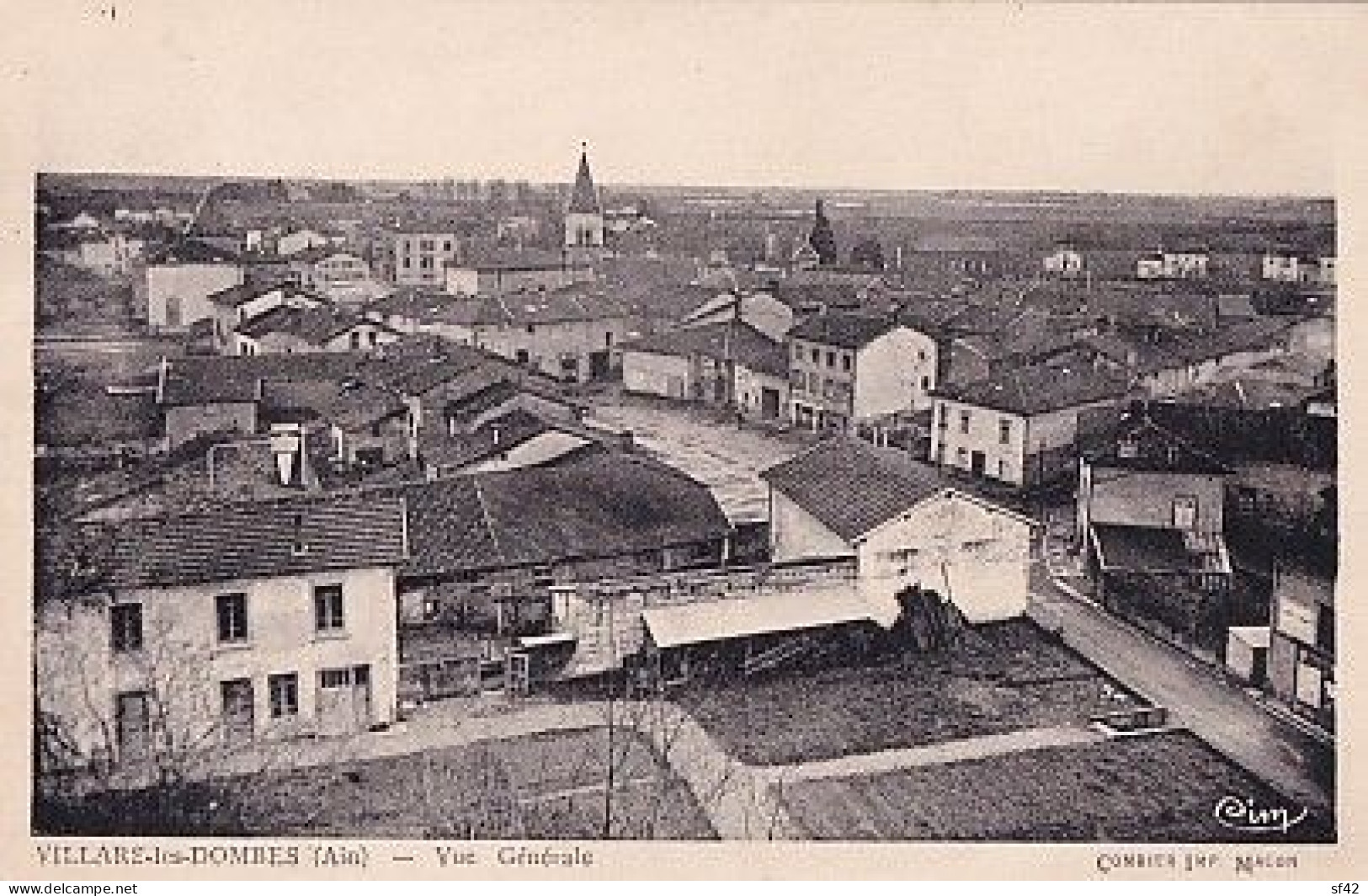 VILLARS LES DOMBES            VUE GENERALE - Villars-les-Dombes