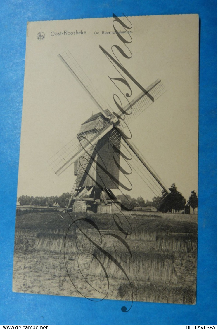 Oostrozebeke (de Koornwindmolen Windmolen Moulin à Vent - Oostrozebeke