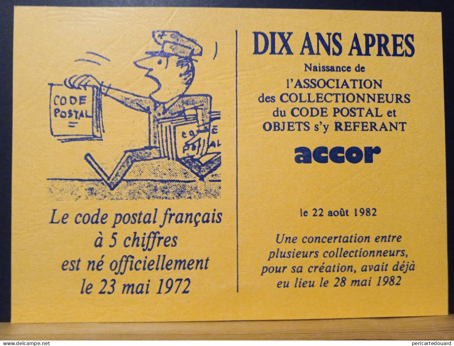 Code Postal. Carte Postale Repiquée  57000  METZ. Neuve - Lettres & Documents