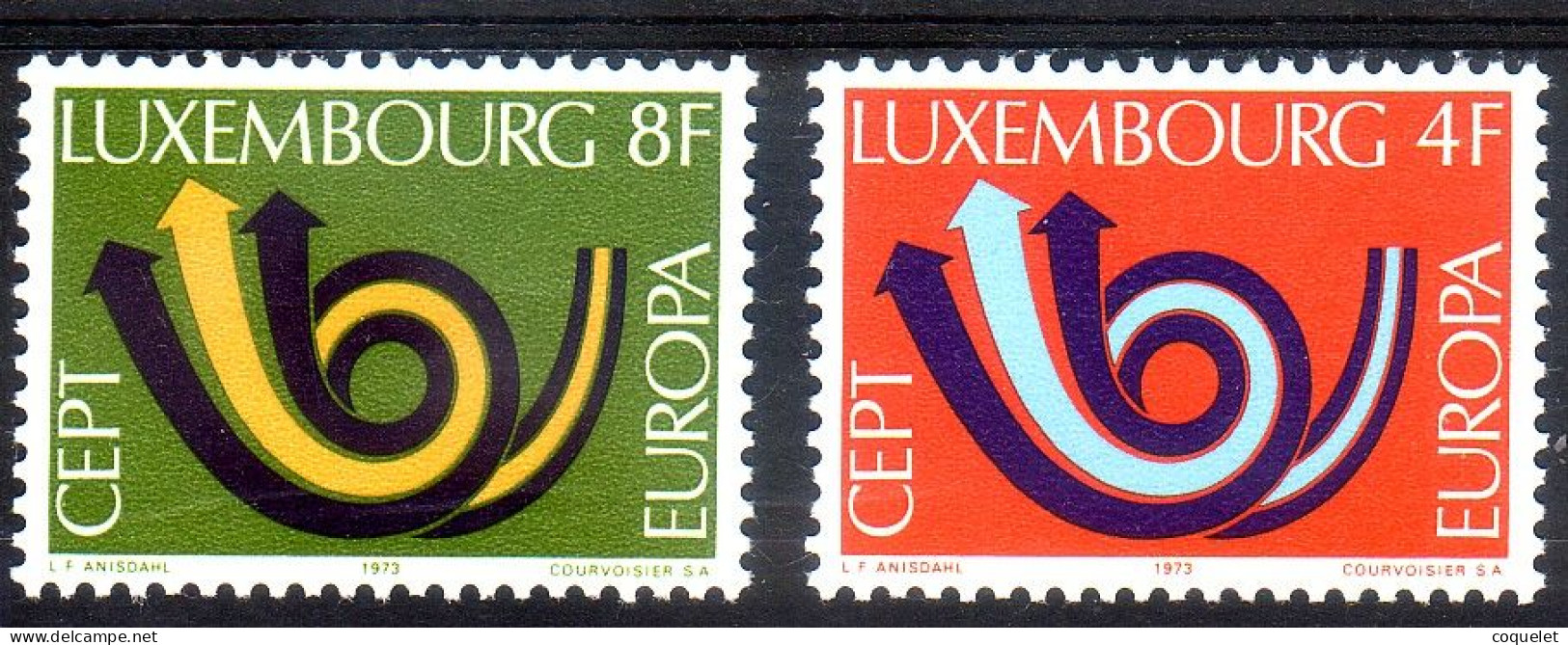 Luxembourg 1973 N° 812/13 XX -  EUROPA 1973 - 1973