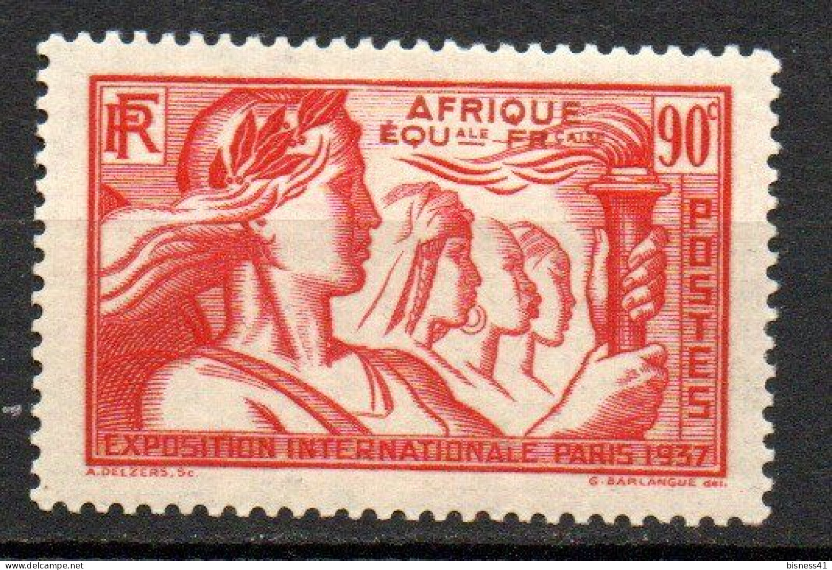 Col41 Colonies AEF Afrique équatoriale N° 31 Neuf X MH Cote 4,00  € - Unused Stamps