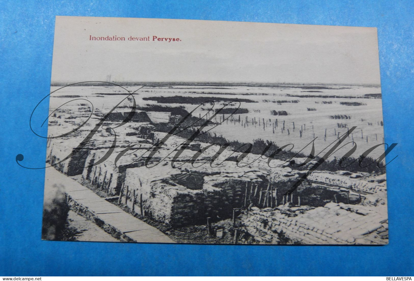 Pervijze  Ruines 1914-1918  3 X Cpa - Diksmuide