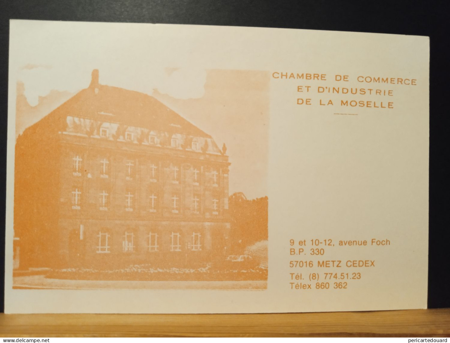 Code Postal. Carte Postale Oblitérée, BP 330  57016  METZ CEDEX - Cartas & Documentos