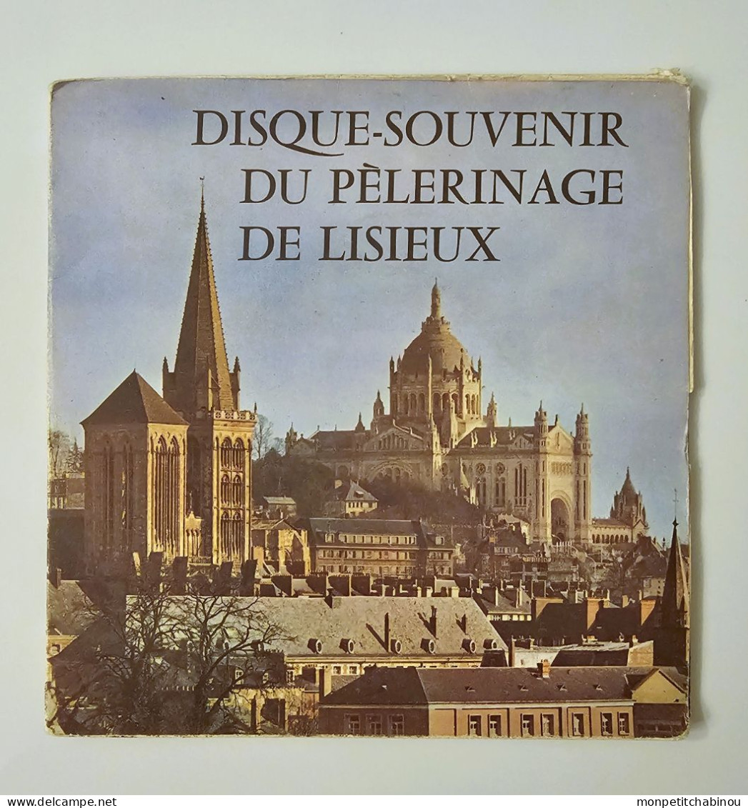 33T 1/3 Disque-Souvenir Du Pélerinage De LISIEUX - Canti Gospel E Religiosi