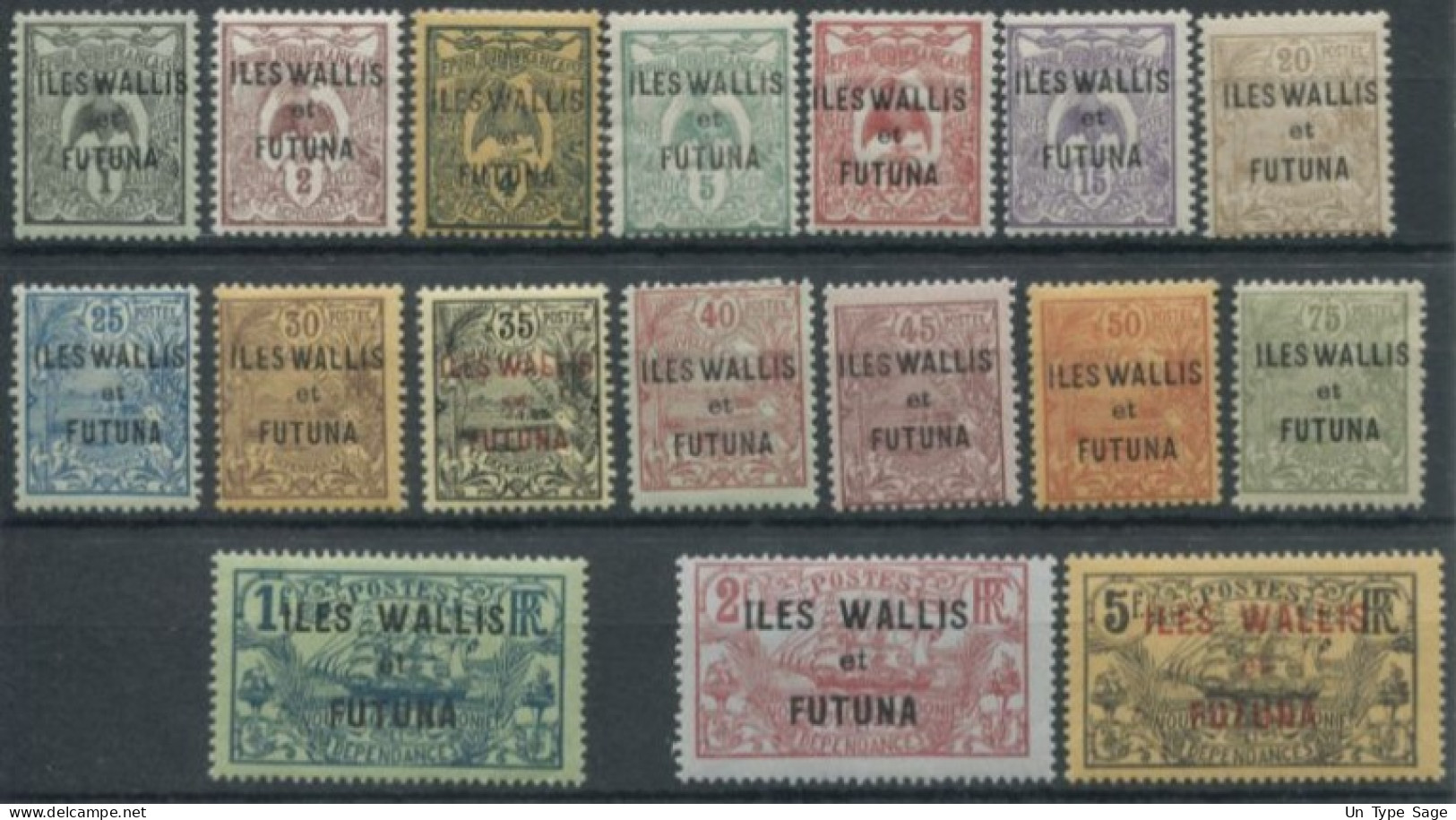 Wallis Et Futuna N°1 à 17, Neuf* - (F2157) - Nuevos