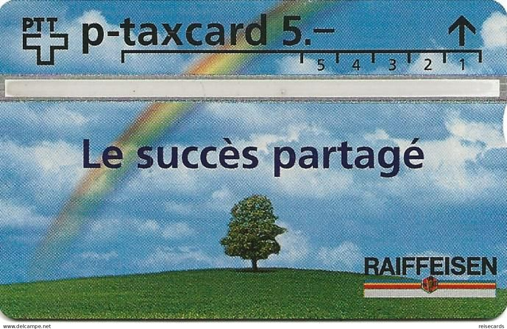 Switzerland: PTT K P 96/03 603L Raiffeisen Bank - Suisse