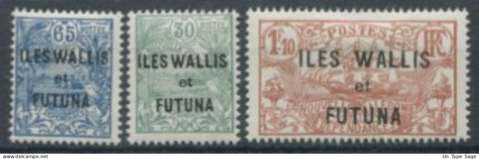 Wallis Et Futuna N°40 à 42 Neuf* - (F2159) - Neufs