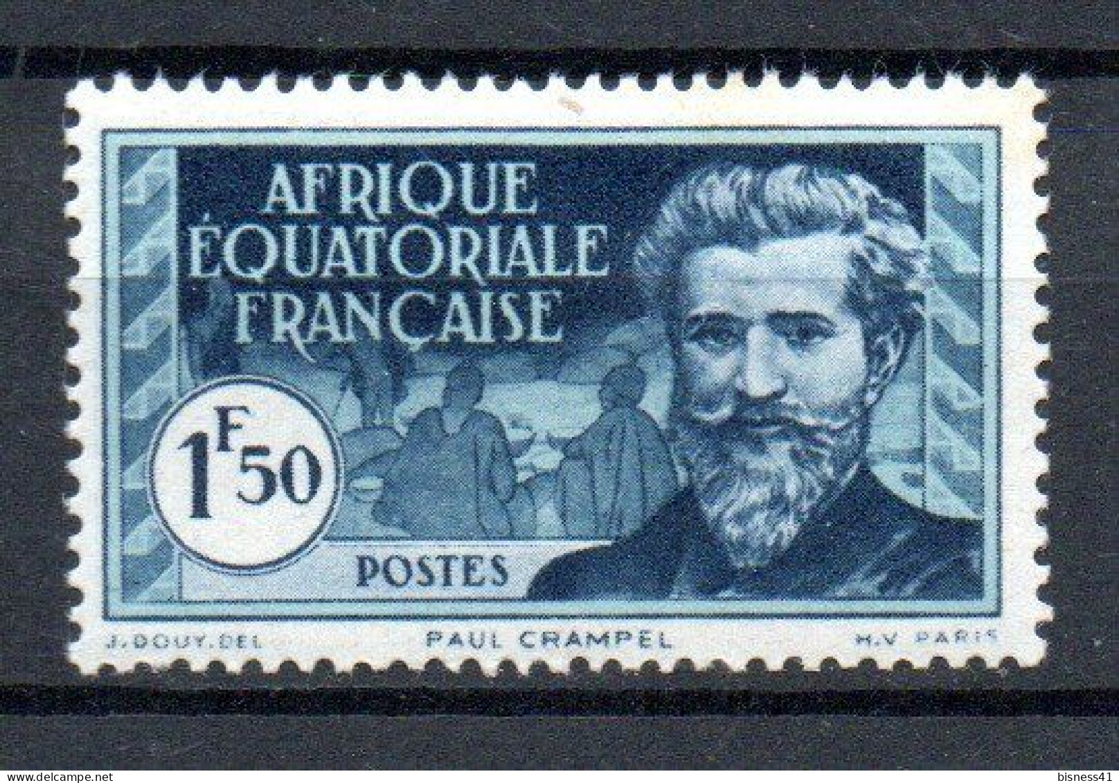 Col41 Colonies AEF Afrique équatoriale N° 54 Neuf XX MNH Cote 4,00 € - Unused Stamps