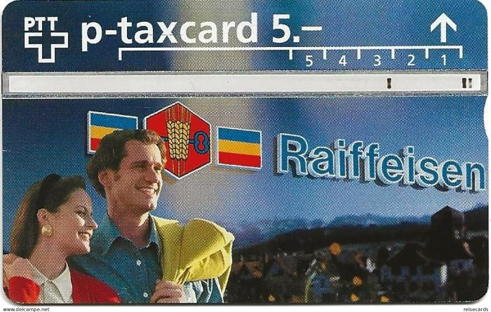 Switzerland: PTT K P 95/01 521L Raiffeisen Bank - Switzerland