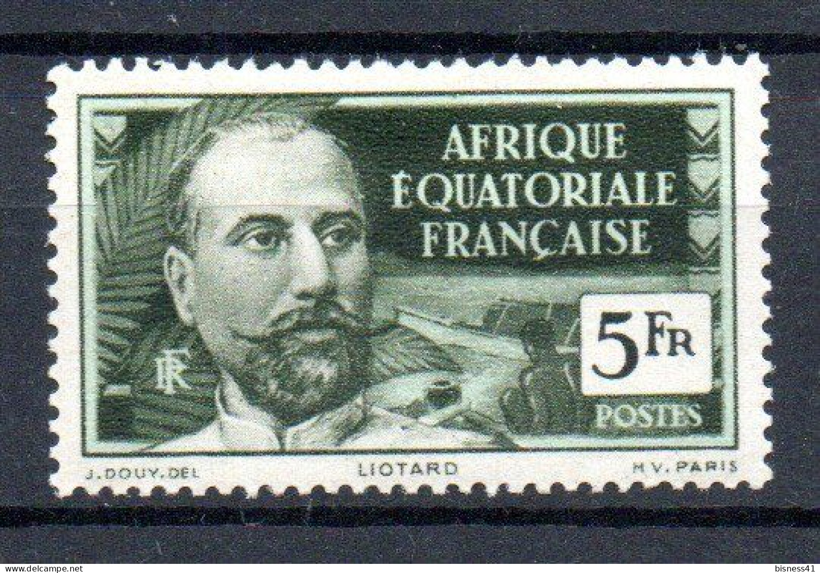 Col41 Colonies AEF Afrique équatoriale N° 60 Neuf XX MNH Cote 3,00 € - Unused Stamps