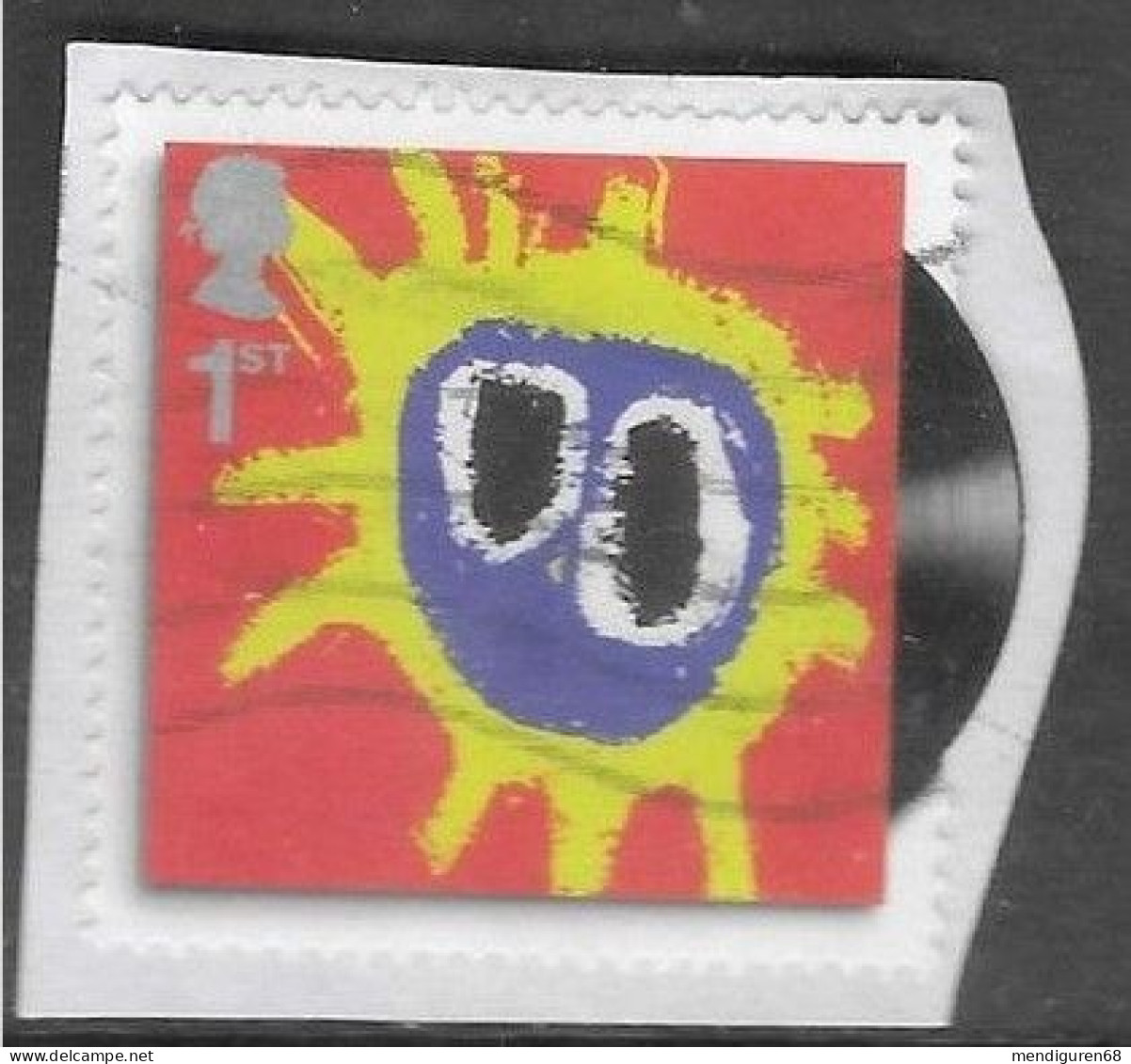 GROSBRITANNIEN GRANDE BRETAGNE GB 2010 CLASSIC ALBUM COVERS S/A:PRIMAL SCREAM USED PAPER SG 3007 SC 2742 MI 2849 YT 3233 - Used Stamps