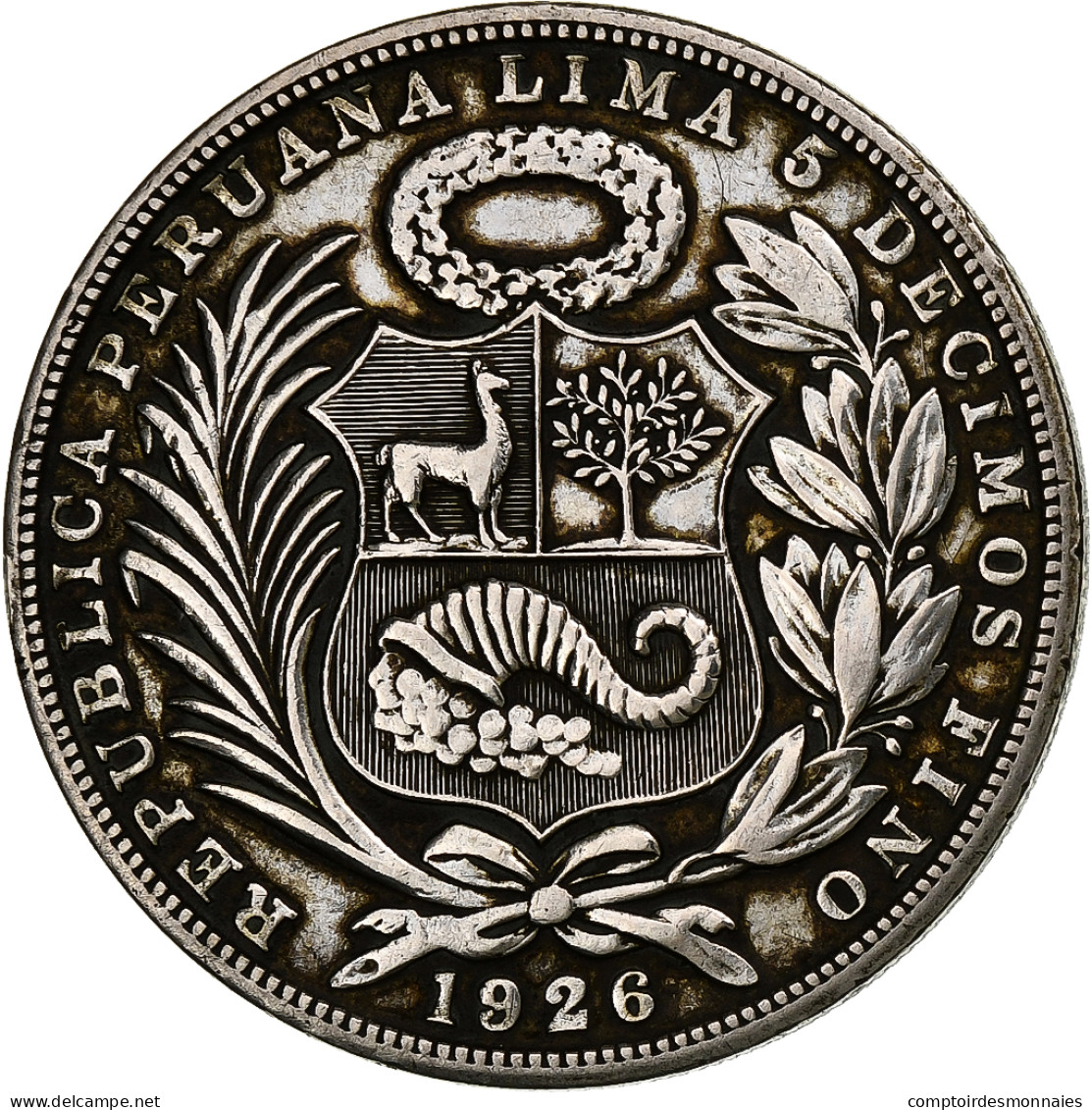 Pérou, Sol, 1926, Philadelphie, Argent, SPL, KM:218.1 - Perú