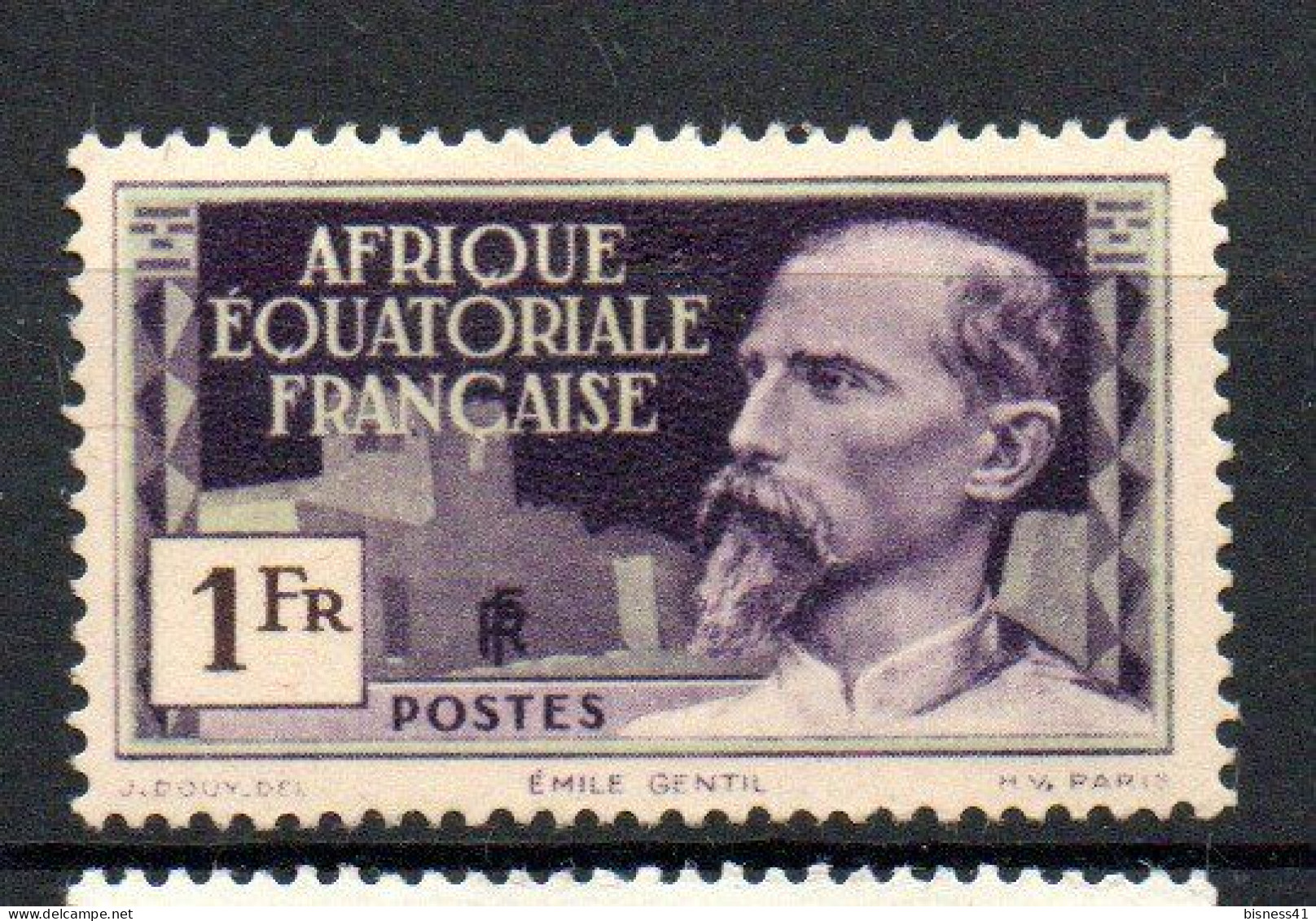 Col41 Colonies AEF Afrique équatoriale N° 51 Neuf X MH Cote 3,00 € - Unused Stamps