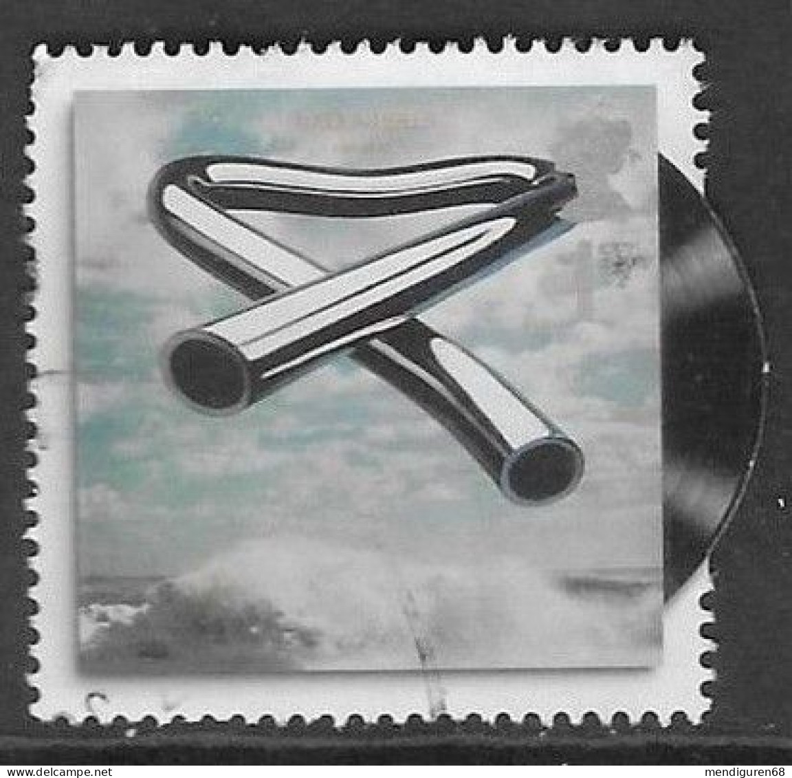 GROSBRITANNIEN GRANDE BRETAGNE GB 2010 CLASSIC ALBUM COVERS: MIKE OLDFIELD 1ST USED SG 3015 SC 2730 MI 2857 YT 3241 - Used Stamps