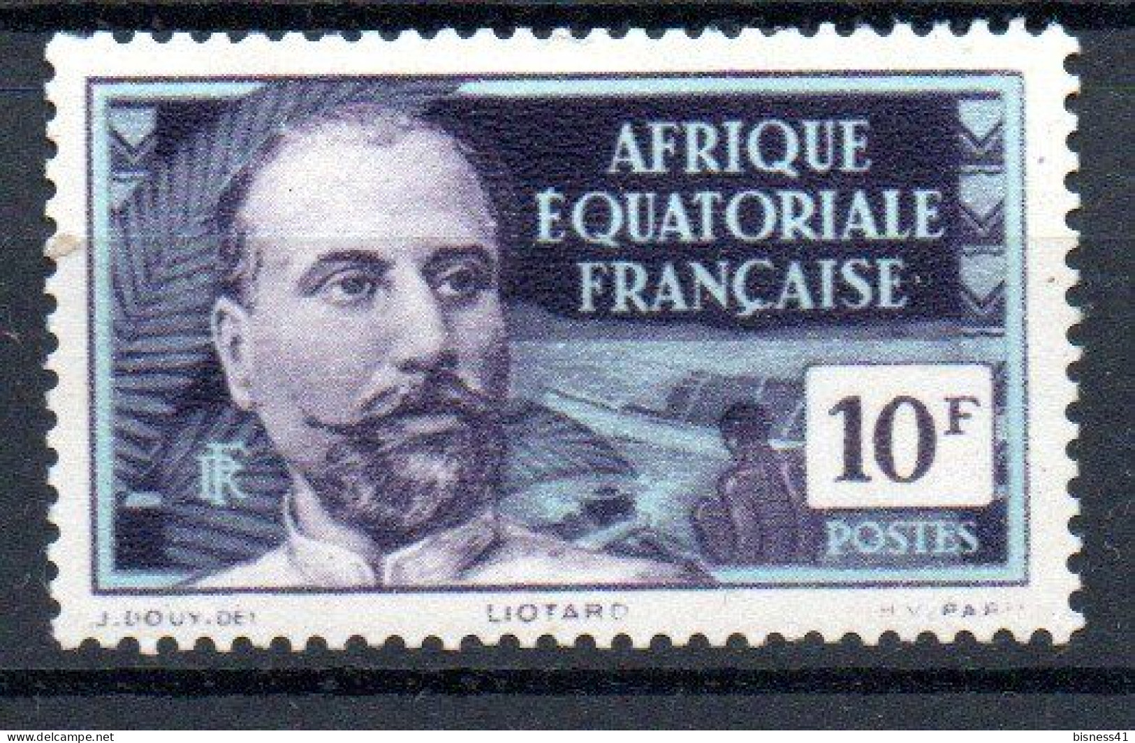 Col41 Colonies AEF Afrique équatoriale N° 61 Neuf X MH Cote 4,50 € - Unused Stamps