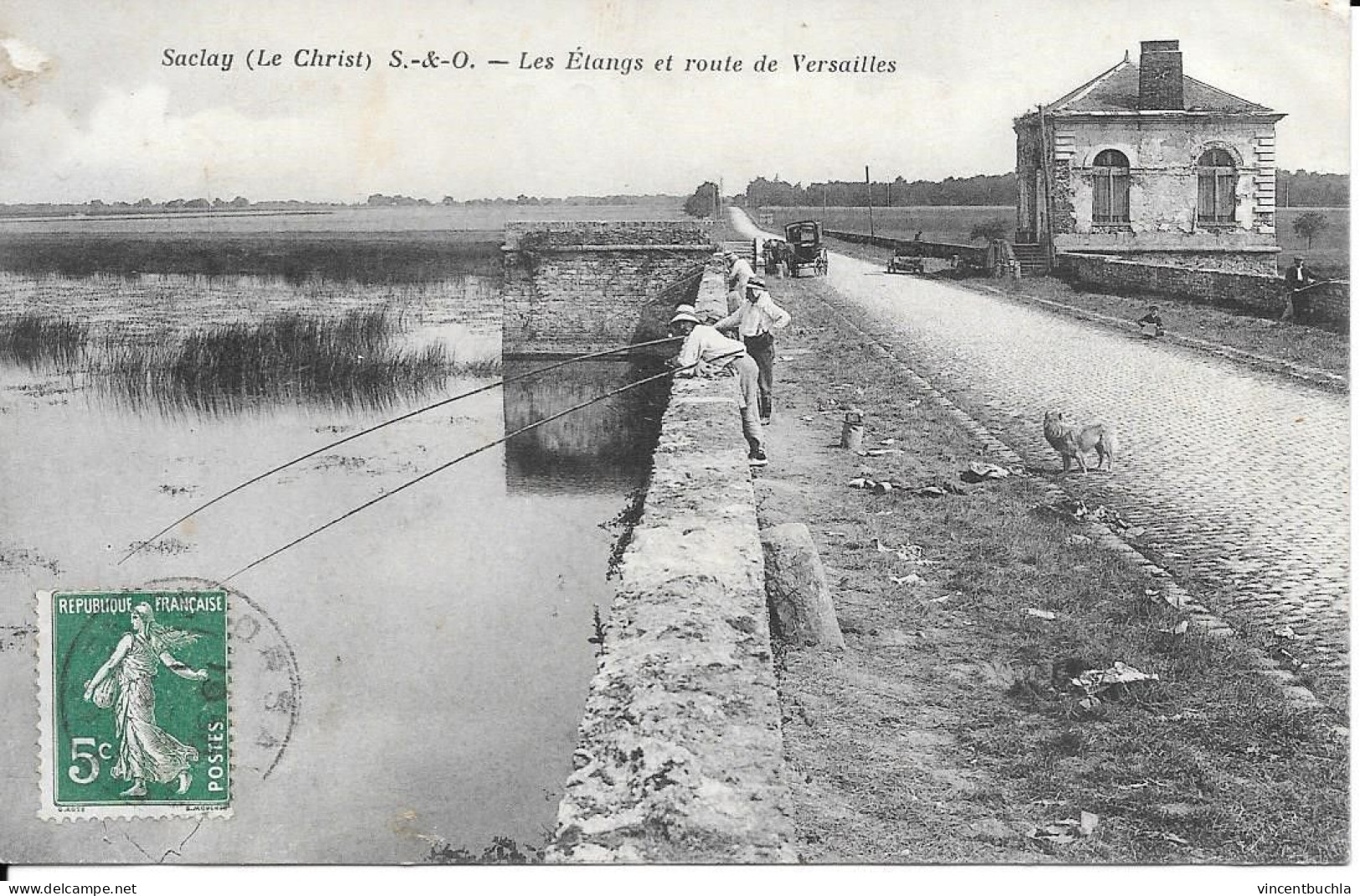 Saclay - Les Etangs Et Route De Versailles - Saclay