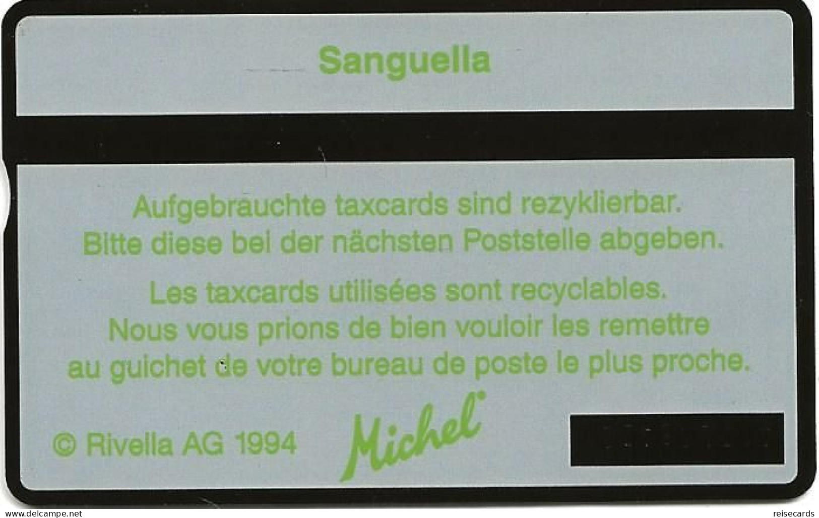 Switzerland: PTT K P 94/10 410L Rivella AG Michel - Sanguella - Suisse