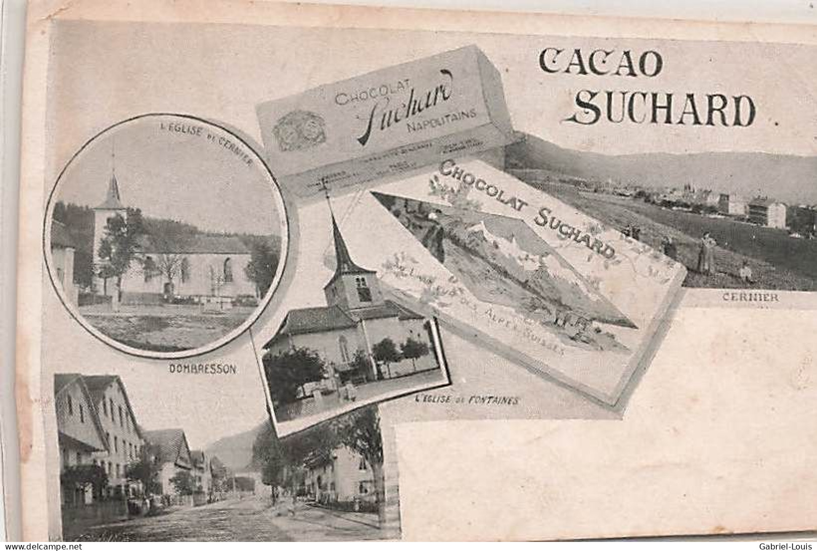 Cacao Suchard Dombresson Cernier Publicité - Dombresson 