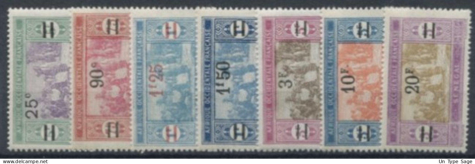 Sénégal N°95 à 101 Neuf* - (F2169) - Nuovi