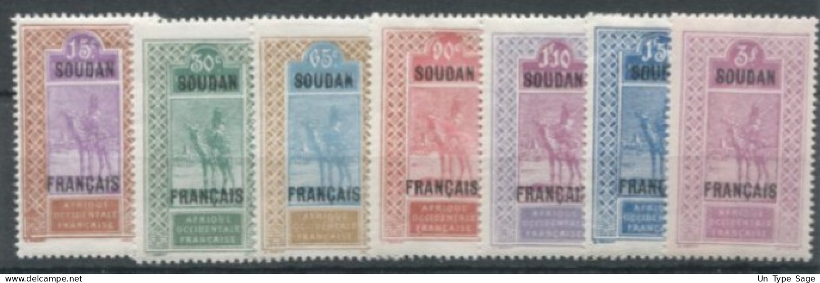 Soudan N°53 à 59 Neuf* - (F2173) - Unused Stamps