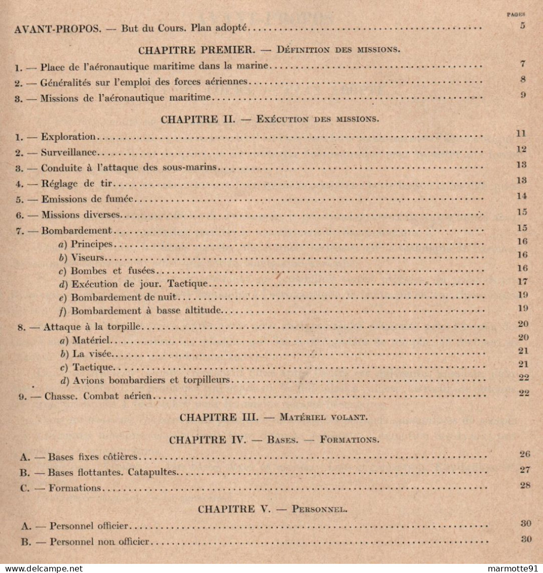 AERONAUTIQUE CROISEUR ECOLE JEANNE D ARC 1931  COURS ECOLE APPLICATION MARINE - Luchtvaart