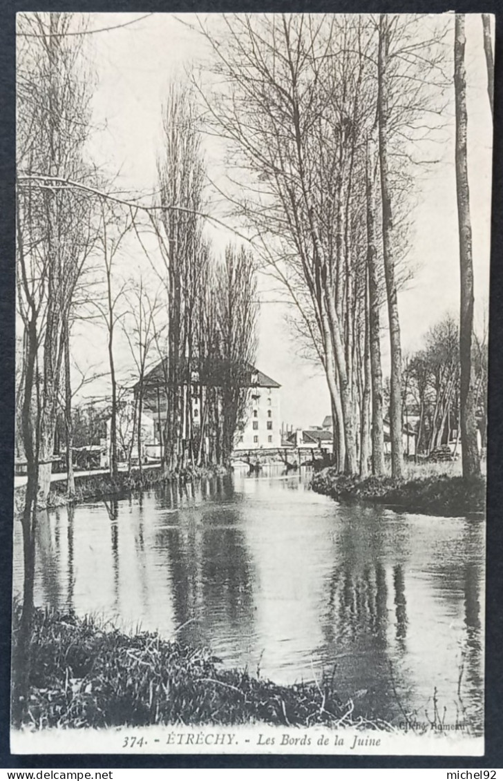 CPA - Etréchy - Les Bords De La Juine - Etrechy