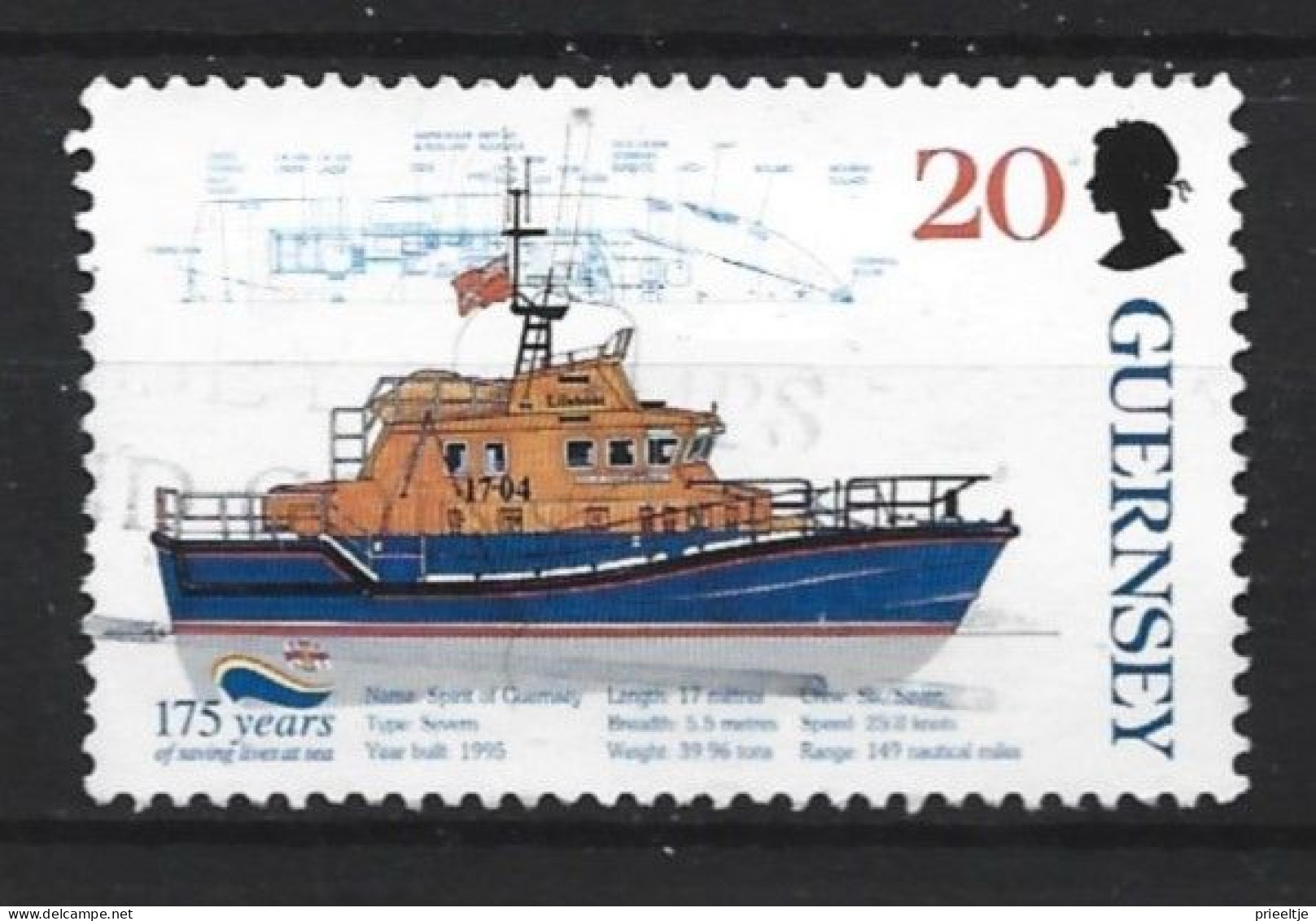 Guernsey 1999 Ship  Y.T. 812 (0) - Guernesey