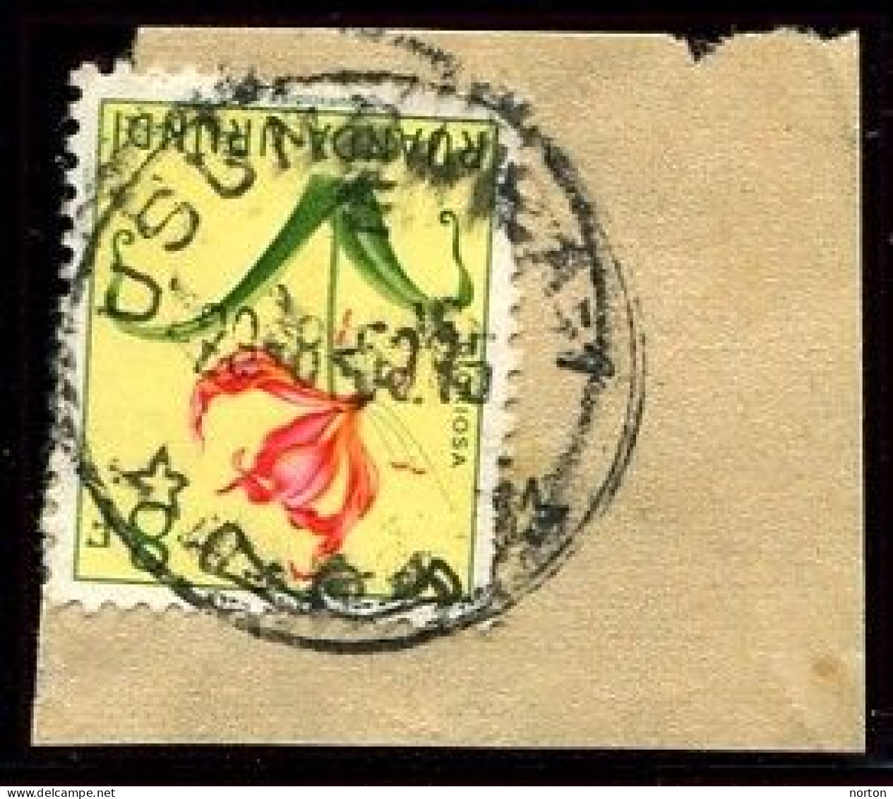 Ruanda-Urundi Usumbura 1 Oblit. Keach 11(E)1 Sur C.O.B. 193 Sur Fragment Le 28/08/1958 - Used Stamps