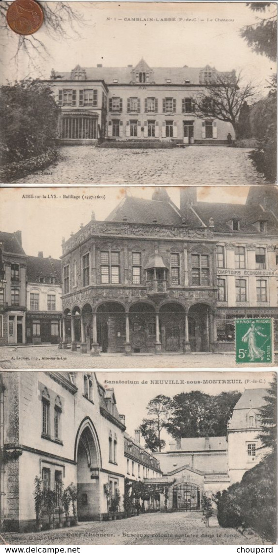 62 - LOT DE 32 CARTES POSTALES DU PAS DE CALAIS   ( Voir Les Scans ) - 5 - 99 Postales