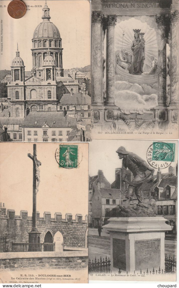 62 - LOT DE 32 CARTES POSTALES DU PAS DE CALAIS   ( Voir les scans )