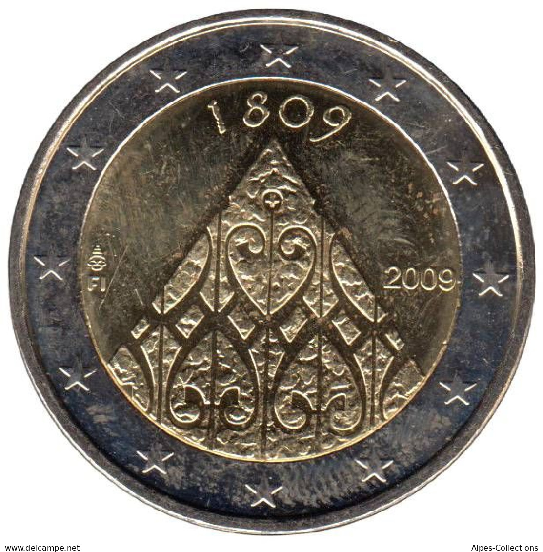 FI20009.1 - FINLANDE - 2 Euros Commémo. Diète De Porvoo - 2009 - Finlandia