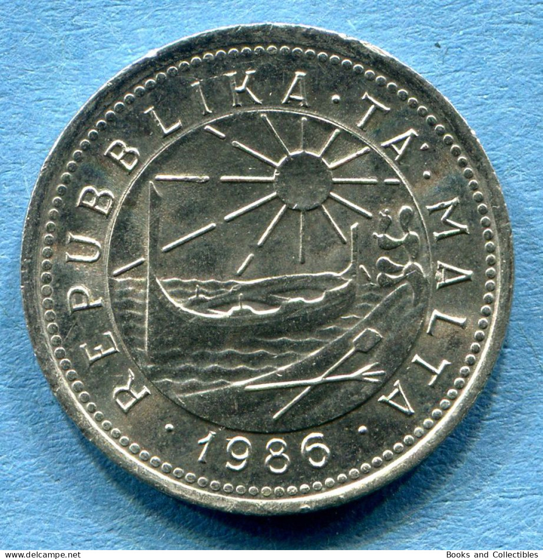 MALTA - 2 Cents 1986 - KM# 79 * Ref. 0063 - Malta