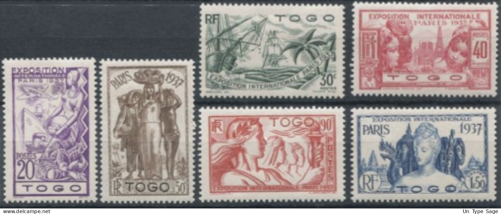 Togo N°165 à 170 Neuf* - (F2178) - Unused Stamps