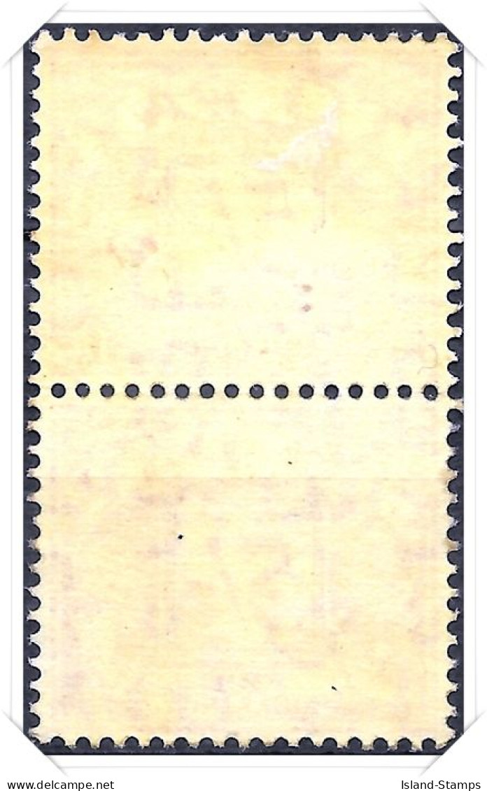 D55 1955-57 Edward Crown Watermark Postage Dues Used Pair - Taxe
